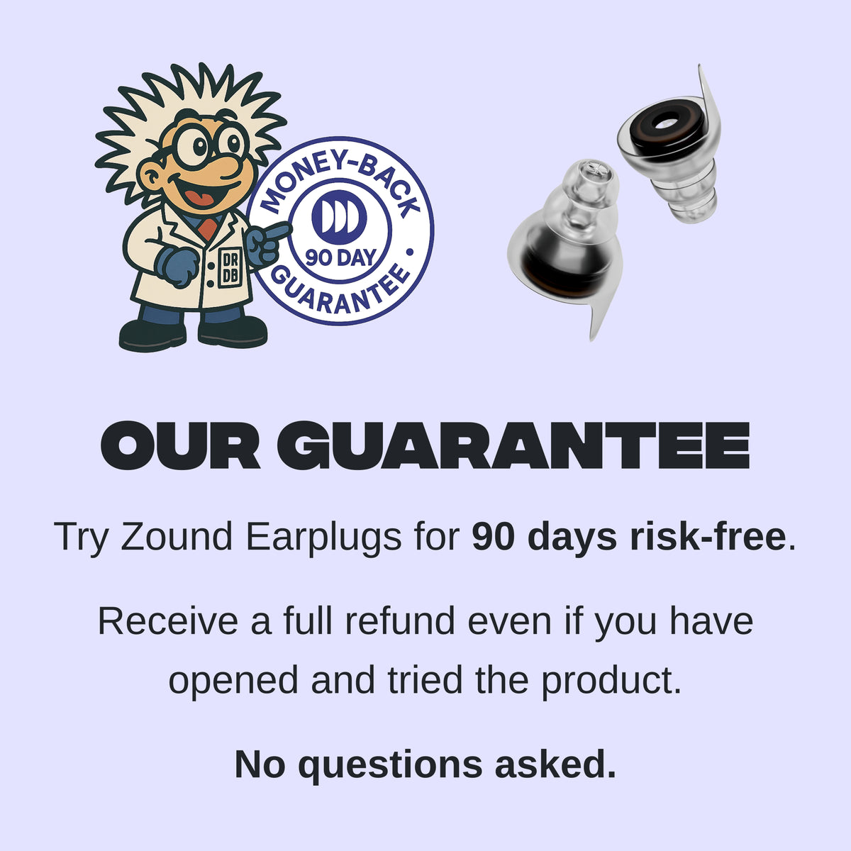 Zound Professional Grade Earplugs